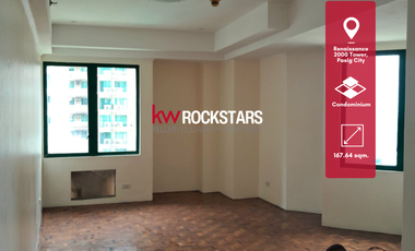 2-BR Semi Furnished Unit at Renaissance Tower, Ortigas, Pasig City