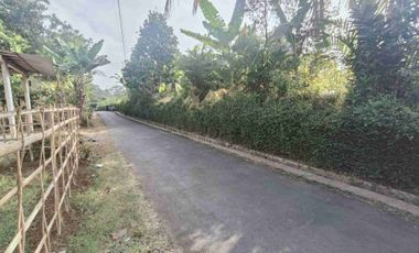 Tanah Kebun nuansa pedesaan kompleks pasar Pingit Rakit Banjarnegara