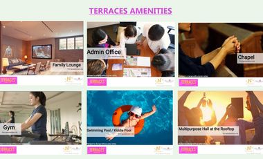 2 BEDROOM CONDO 40SQM AT TERRACES JUBILATION BINAN LAGUNA