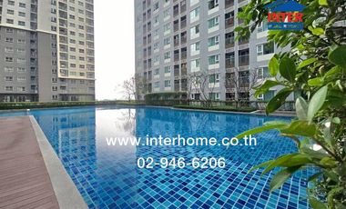 Condominium 29.77 sq m. Aspire Erawan Tower, next to BTS Chang Erawan Station, Kanchanaphisek Road, Sukhumvit Road, Mueang Samut Prakan, Samut Prakan