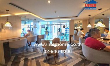 Condominium 29.77 sq m. Aspire Erawan Tower, next to BTS Chang Erawan Station, Kanchanaphisek Road, Sukhumvit Road, Mueang Samut Prakan, Samut Prakan