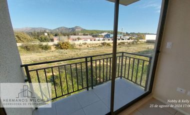 Dpto. 3 Dorm / 2 Baños / 1 Est.-(Amueblado).-Peñablanca, Villa Alemana. V Región.-