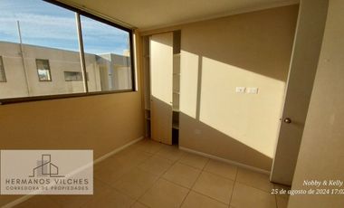 Dpto. 3 Dorm / 2 Baños / 1 Est.-(Amueblado).-Peñablanca, Villa Alemana. V Región.-