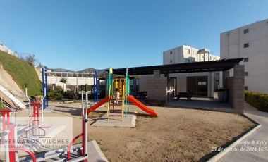 Dpto. 3 Dorm / 2 Baños / 1 Est.-(Amueblado).-Peñablanca, Villa Alemana. V Región.-