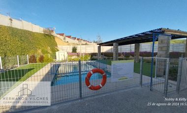 Dpto. 3 Dorm / 2 Baños / 1 Est.-(Amueblado).-Peñablanca, Villa Alemana. V Región.-