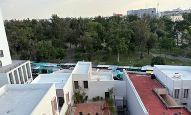 Departamento nuevo en renta en Villa Dhara, frente al parque Morelos