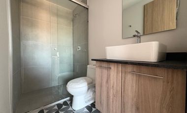 Departamento nuevo en renta en Villa Dhara, frente al parque Morelos