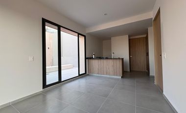 Departamento nuevo en renta en Villa Dhara, frente al parque Morelos