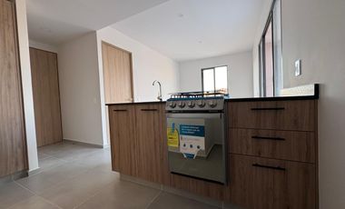 Departamento nuevo en renta en Villa Dhara, frente al parque Morelos