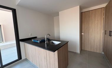 Departamento nuevo en renta en Villa Dhara, frente al parque Morelos
