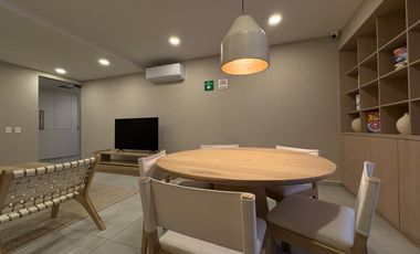 Departamento nuevo en renta en Villa Dhara, frente al parque Morelos