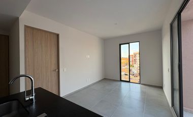 Departamento nuevo en renta en Villa Dhara, frente al parque Morelos