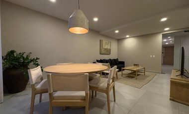 Departamento nuevo en renta en Villa Dhara, frente al parque Morelos