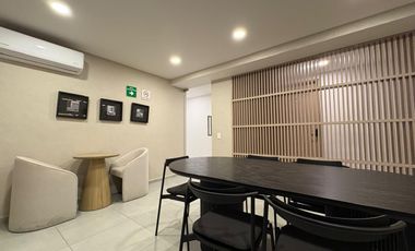 Departamento nuevo en renta en Villa Dhara, frente al parque Morelos