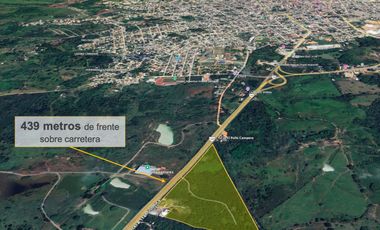 🛣️ ¡GRAN OPORTUNIDAD DE INVERSIÓN! Terreno de 9.4 Hectáreas sobre Carretera Transístmica en Acayucan 📈