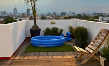 Amplio Departamento de 2 Recamaras en Col. Narvarte Ortiente