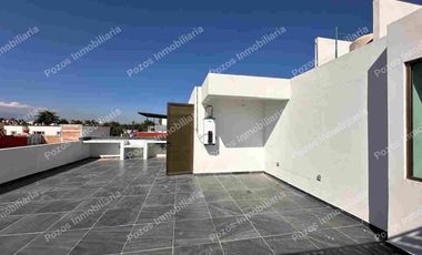 Casa nueva en venta en Metepec, Moderna, funcional, 3 niveles,  con roof garden