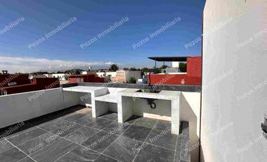Casa nueva en venta en Metepec, Moderna, funcional, 3 niveles,  con roof garden