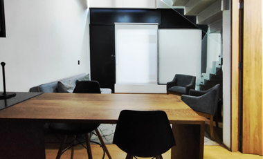 Departamento tipo loft en renta o venta amueblado y equipado en la colonia Arcos Vallarta, Guadalajara cerca de glorieta Minerva
