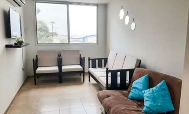 VENTA DEPARTAMENTO AMOBLADO EN SALINAS 2 DORMITORIOS