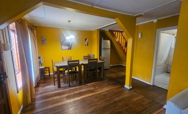 AMPLIA CASA ARRIENDO AMOBLADO