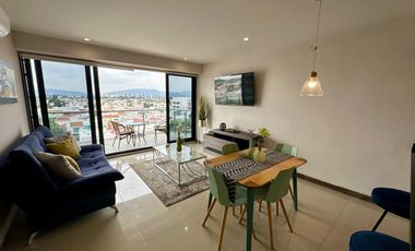 Departamento 1 recámara amueblado frente Tec de Monterrey