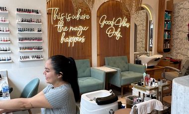 Traspaso de salón de belleza a pasos de Playa Mamitas