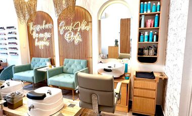 Traspaso de salón de belleza a pasos de Playa Mamitas