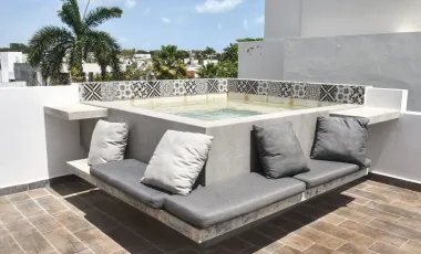 Casa de lujo con alberca y jacuzzi en el corazón de Cancún – Supermanzana 19