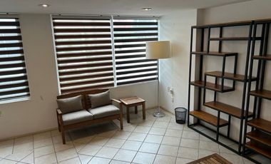 Departamento semi amueblado y equipado en renta - Tizapán San Angel
