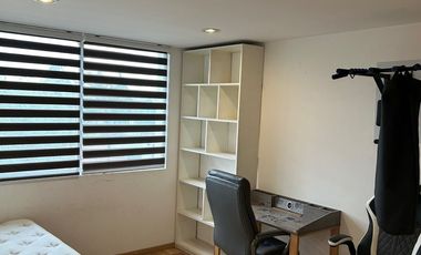 Departamento semi amueblado y equipado en renta - Tizapán San Angel