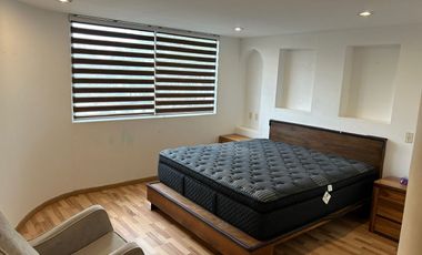 Departamento semi amueblado y equipado en renta - Tizapán San Angel