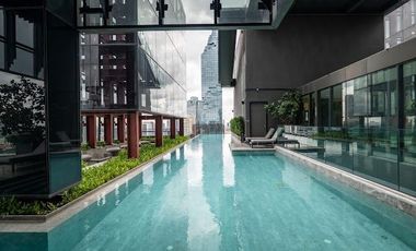 38th Floor, Stunning City View! Great Value! For Sale Ashton Silom Condominium by Ananda Development — 32.39 sq.m., near Silom Complex