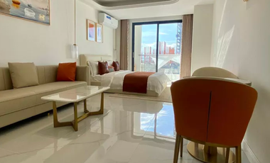 Bayfront Studio Condo for Sale | Jinxi Seaview City Parañaque | Near MOA & Okada