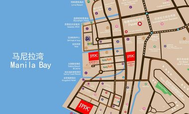 Bayfront Studio Condo for Sale | Jinxi Seaview City Parañaque | Near MOA & Okada