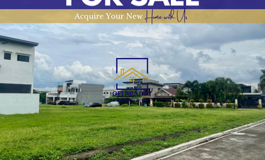 165SQM Lot For Sale in Angeles City Pampanga Near Clark International Airport, KoreaTown and Rockwell Nepo