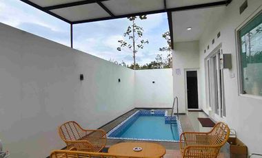 vila murah privat pool kota batu