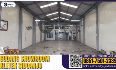 Warehouse Showroom Rental Kletek Taman Sidoarjo Ready to Use - The Edge