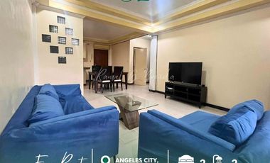 2-Bedroom Apartment with Common Pool for Rent located in Angeles City, Pampanga