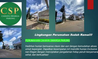 RUMAH DIJUAL – CAHAYA SWARGA PARUNG, BOGOR