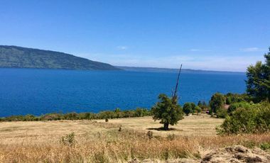 Parcelas en lago Rupanco con orilla de lago