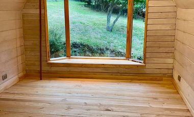 Casa en Lago Riñihue en 2,5 hectareas de terreno