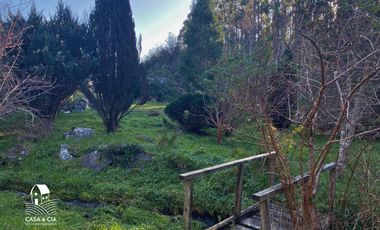 Casa en Lago Riñihue en 2,5 hectareas de terreno