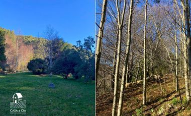 Casa en Lago Riñihue en 2,5 hectareas de terreno