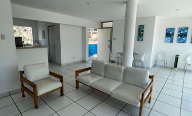 DEPARTAMENTO EN NAPLO CON BALCON , VISTA A LA PLAYA!