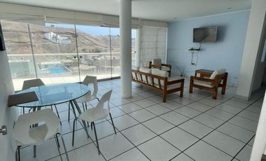 DEPARTAMENTO EN NAPLO CON BALCON , VISTA A LA PLAYA!