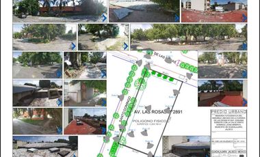 TERRENO EN RENTA USO DE SUELO MIXTO EN AVENIDA DE LAS ROSAS CHAPALITA