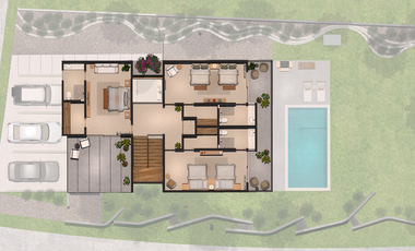 Casa de Lujo en Chapala - Raquet Club San Juan Cosalá