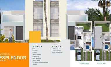 CASAS EN VENTA MODELO ESPLENDOR EN PRIVADA NIRAN