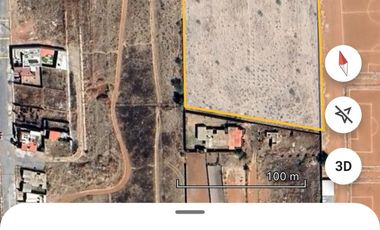 Terreno en Venta en Guadalupe, en La Zacatecana